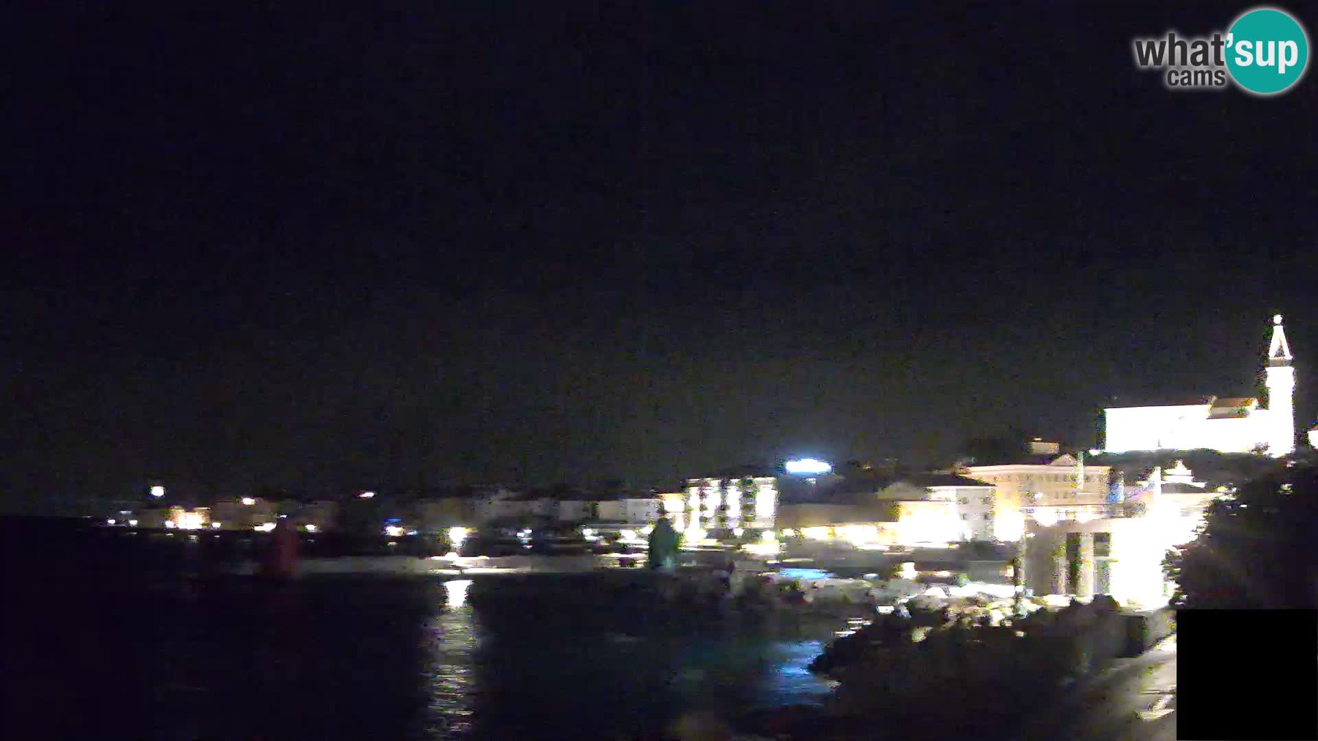 Piran – view to Punta and Mandrač