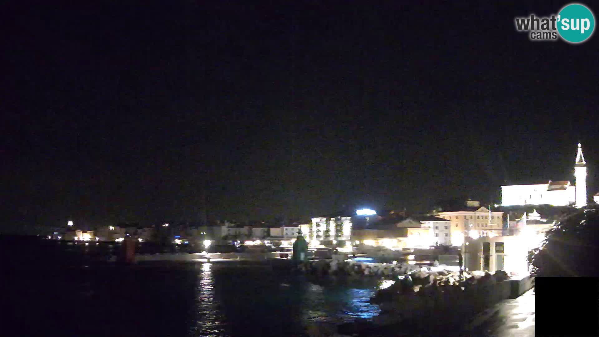 Piran – Pogled proti Punti in Mandraču