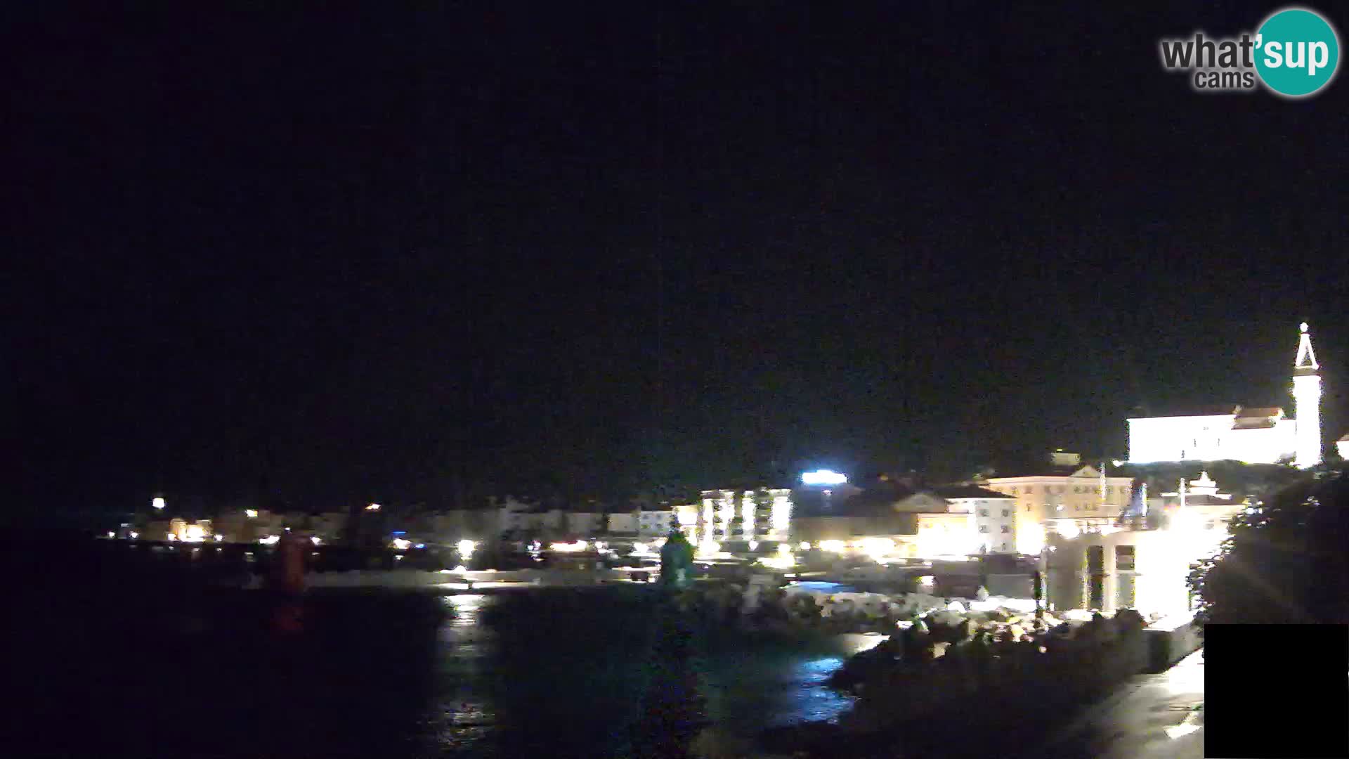 Piran – Pogled proti Punti in Mandraču