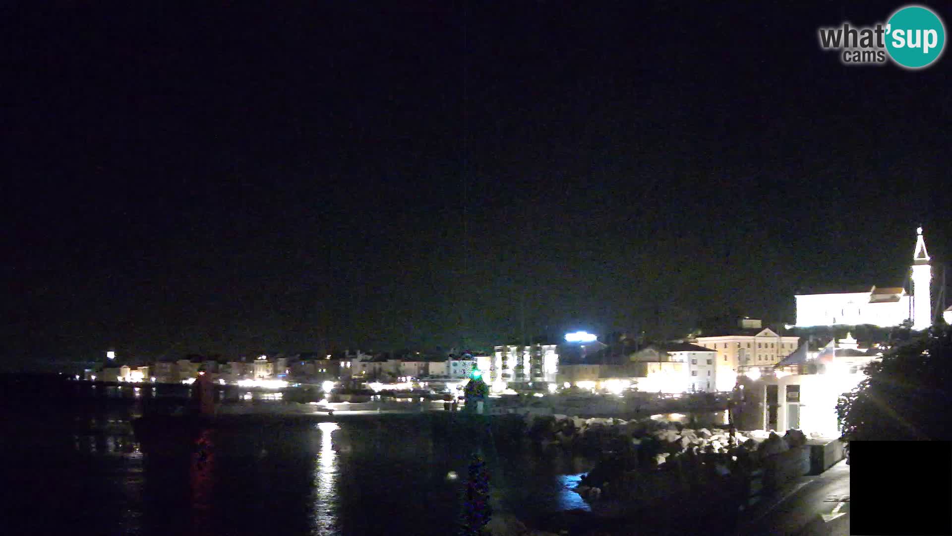 Pirano – vista verso la Punta e il “Mandrač”
