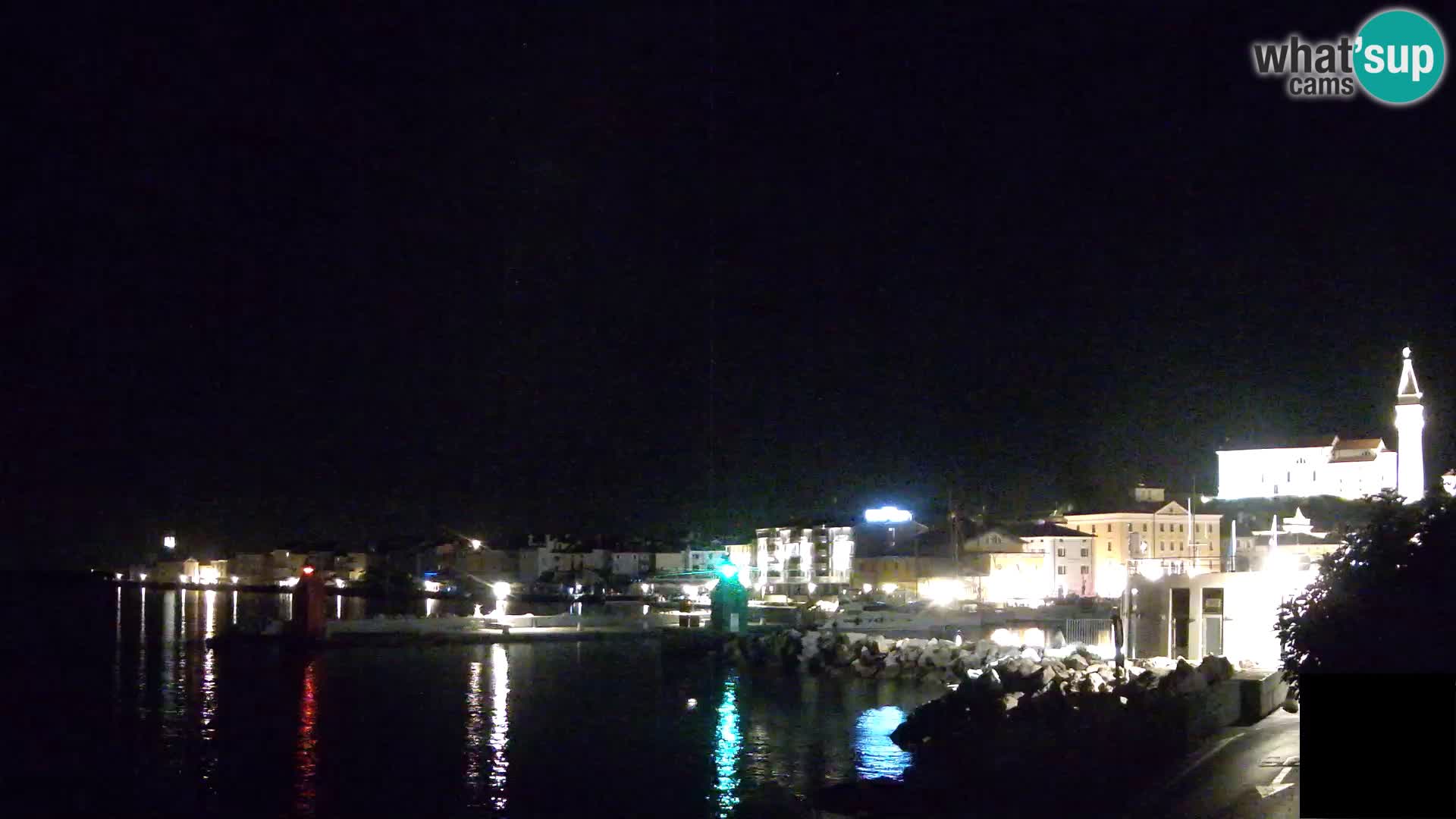 Piran – Pogled proti Punti in Mandraču