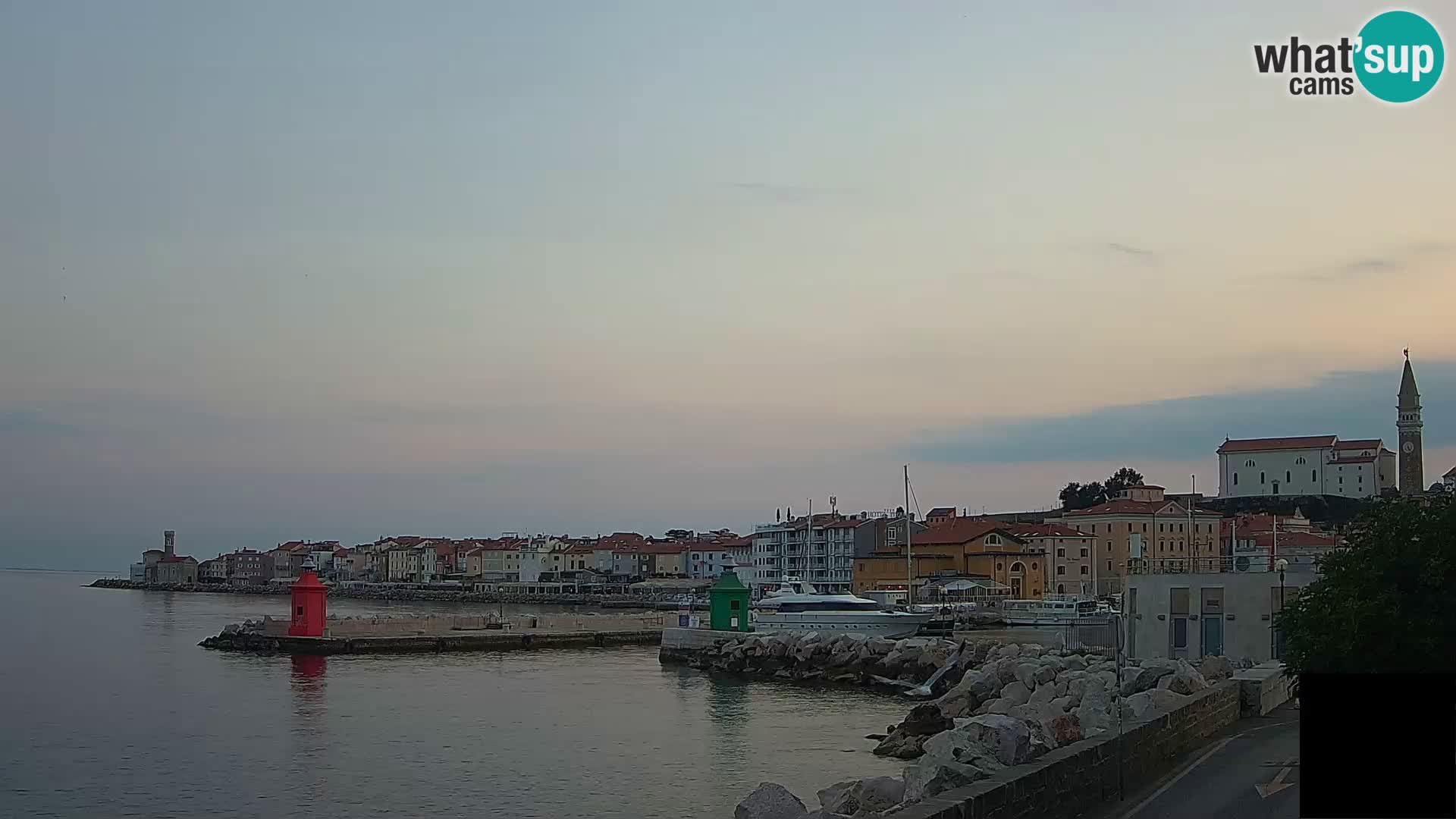 Piran – Pogled proti Punti in Mandraču