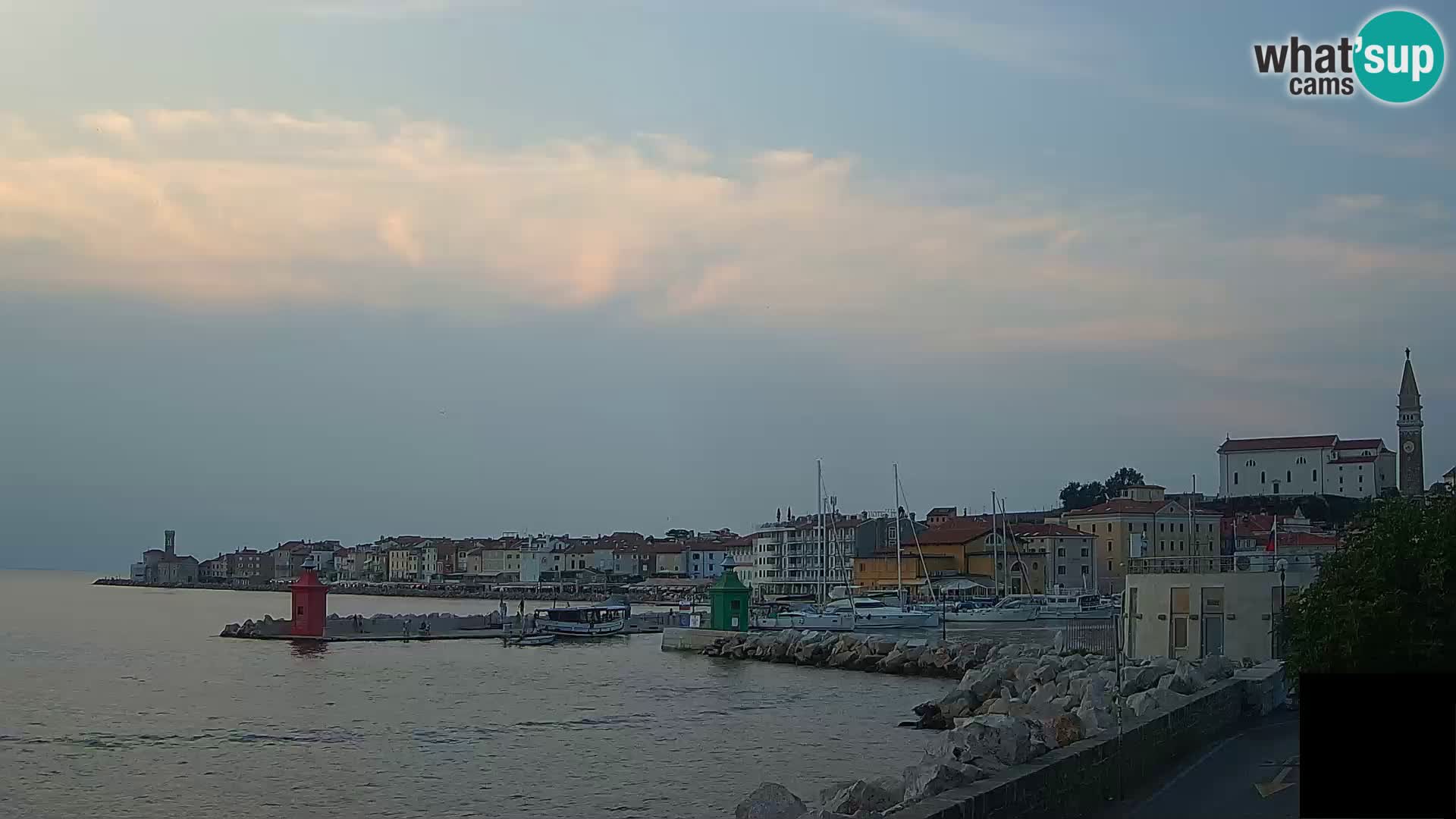 Piran – Pogled proti Punti in Mandraču