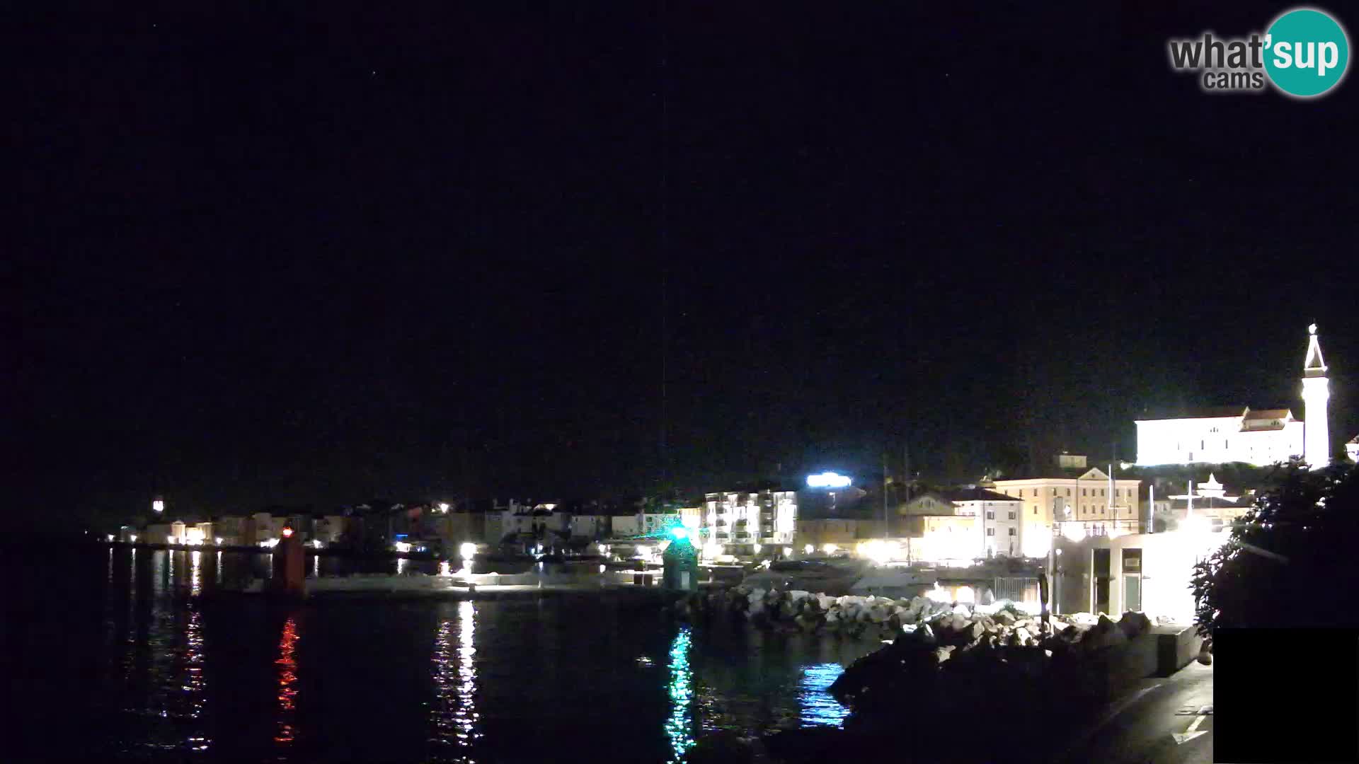 Piran – Pogled proti Punti in Mandraču