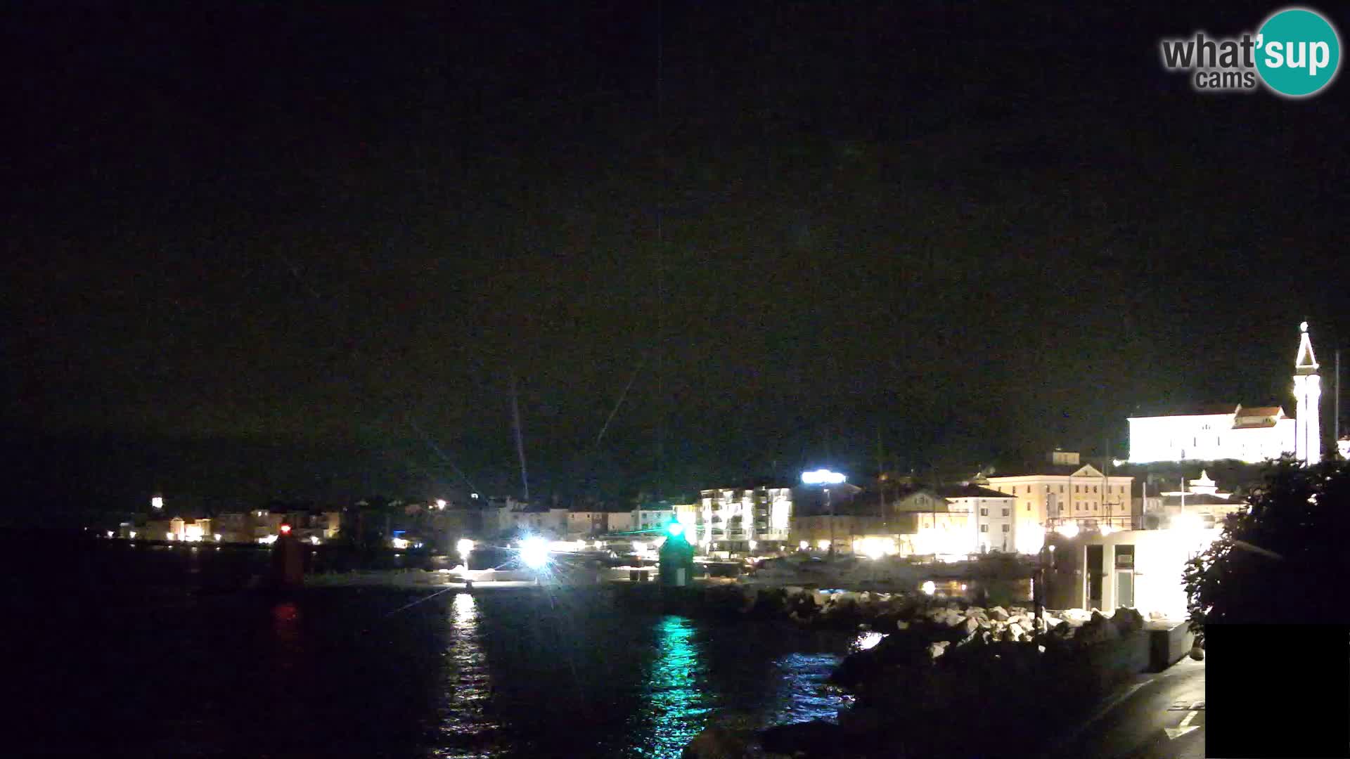 Piran – Pogled proti Punti in Mandraču