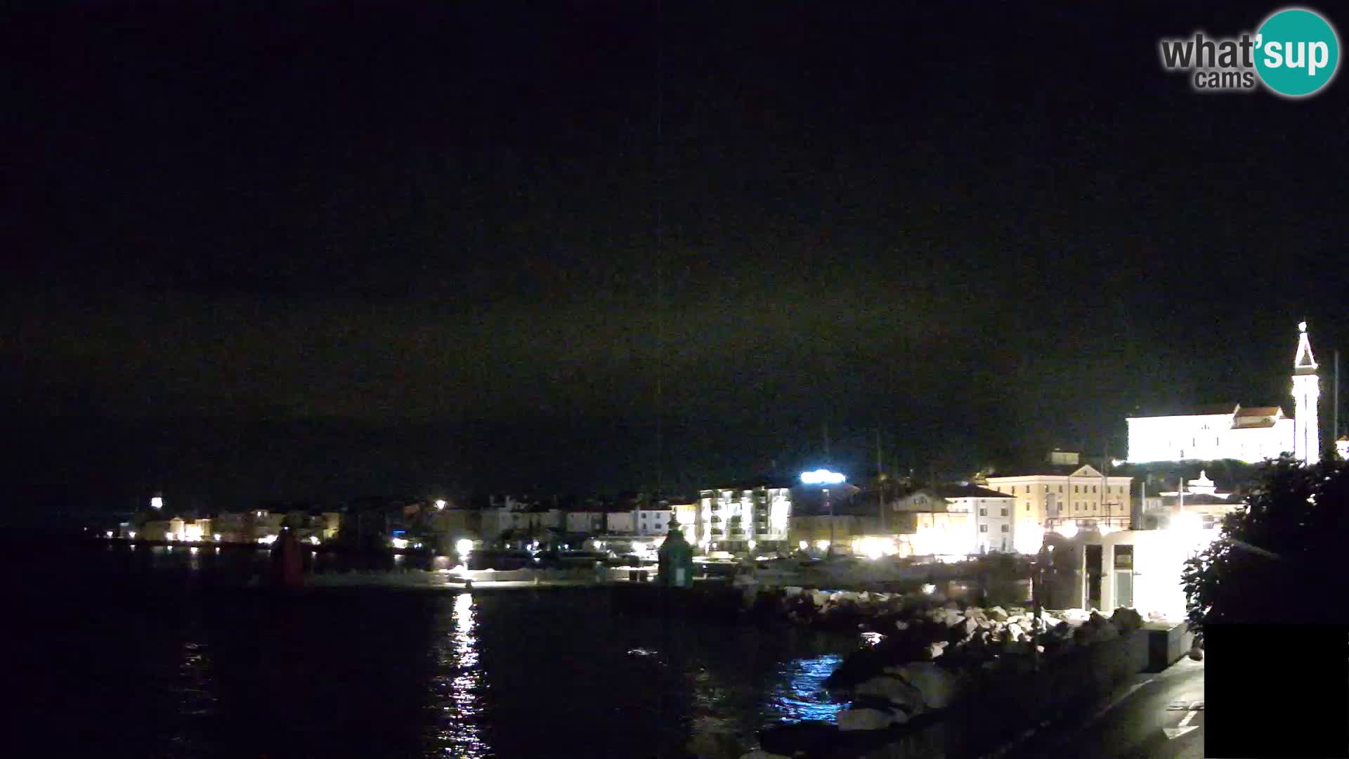 Piran – Pogled proti Punti in Mandraču