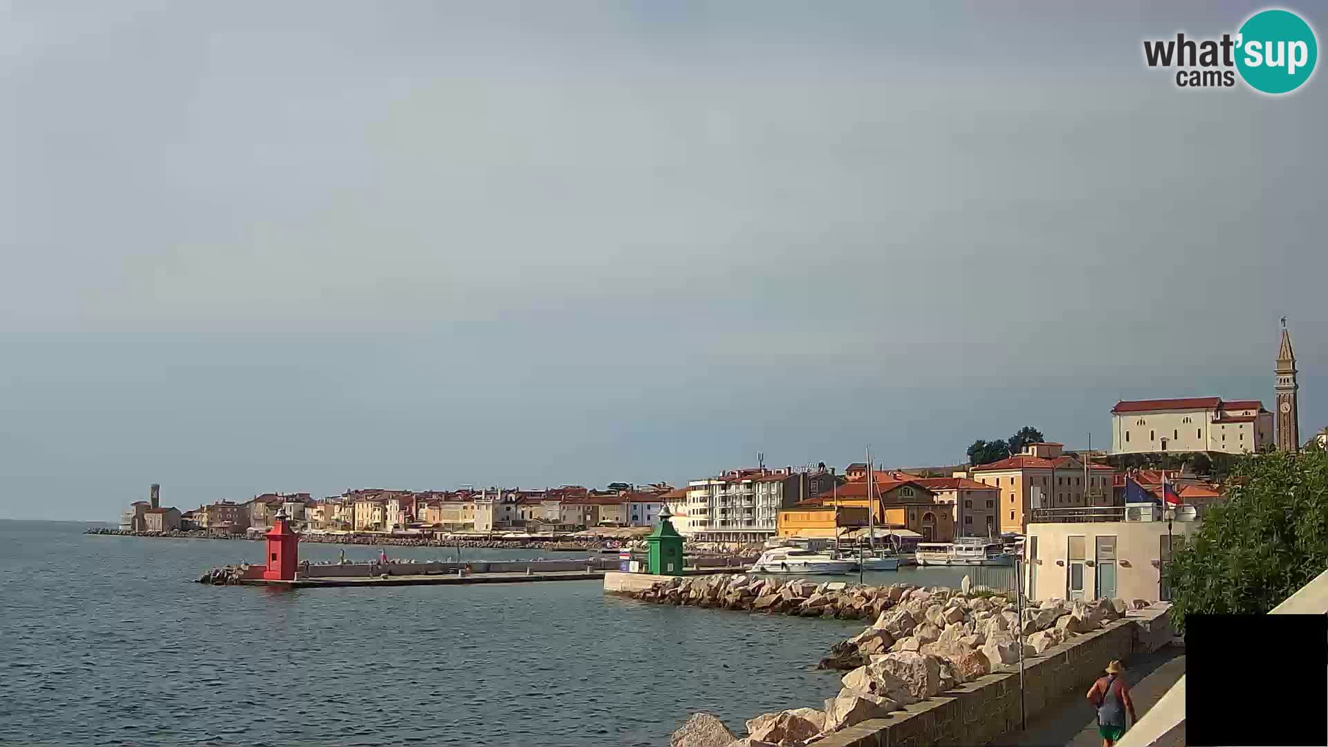 Piran – Pogled proti Punti in Mandraču