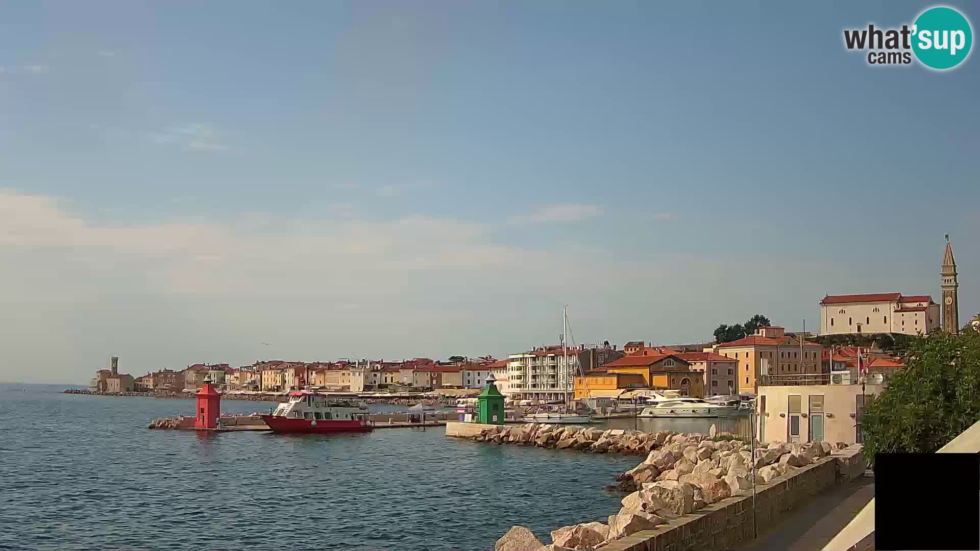 Piran – Pogled proti Punti in Mandraču