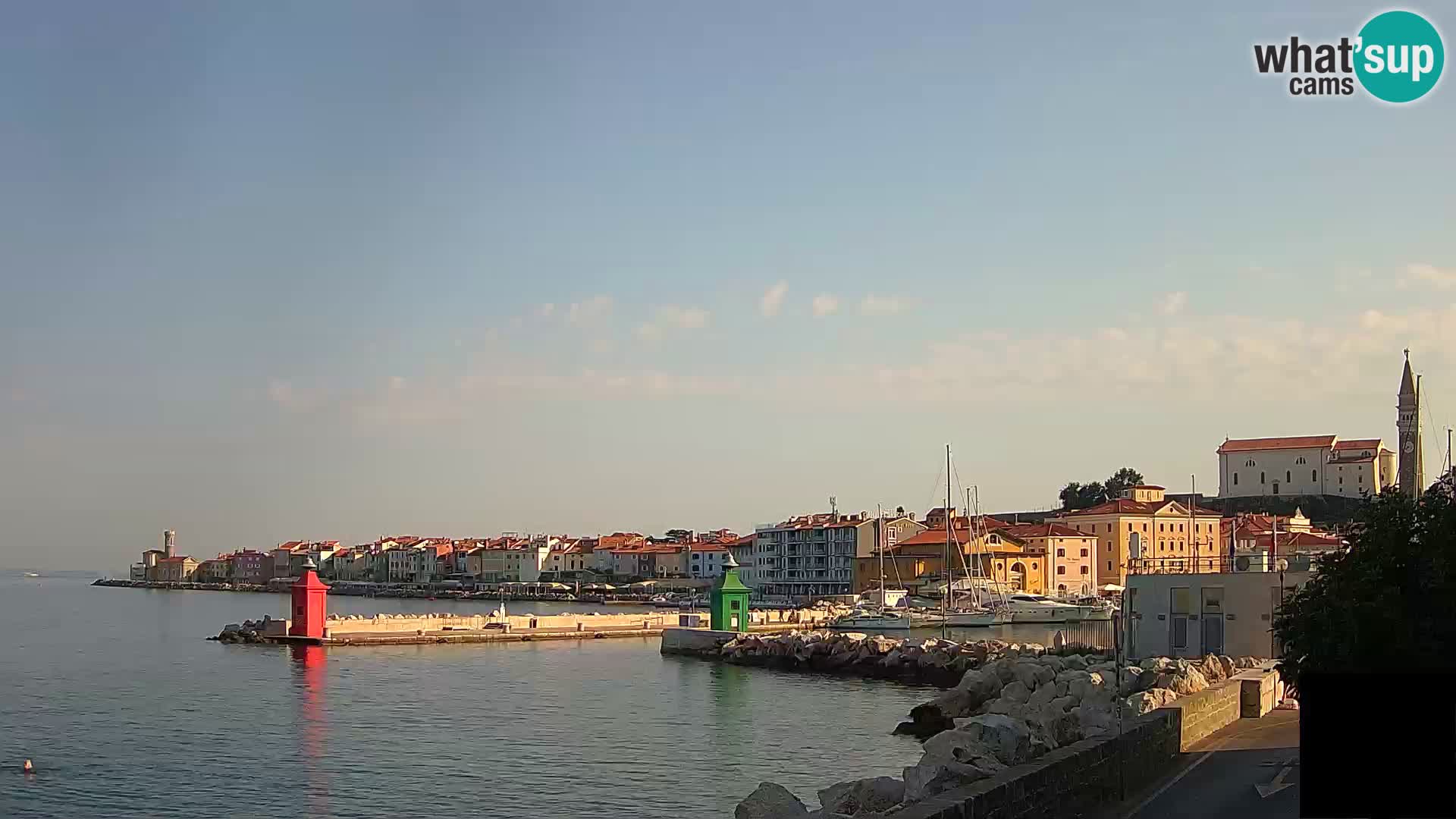Piran – Pogled proti Punti in Mandraču