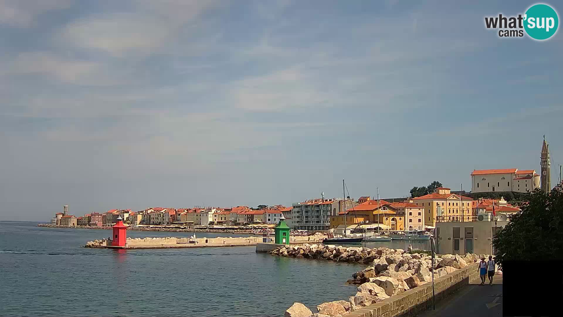 Piran – Pogled proti Punti in Mandraču