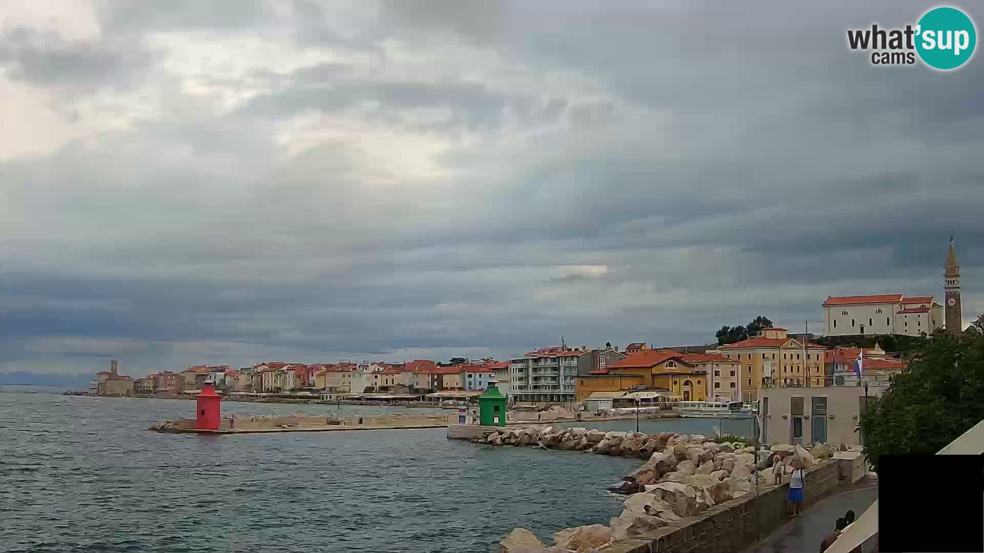 Piran – Pogled proti Punti in Mandraču