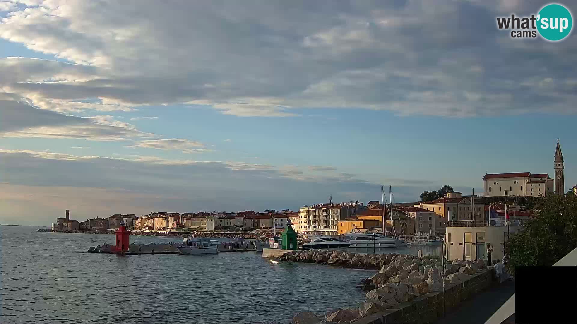 Piran – Pogled proti Punti in Mandraču