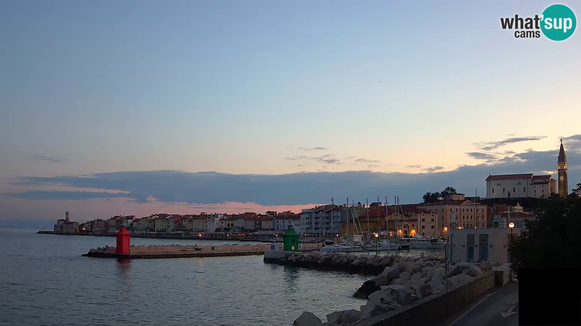 Piran – Pogled proti Punti in Mandraču