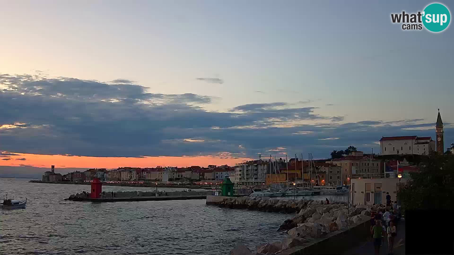 Piran – Pogled proti Punti in Mandraču