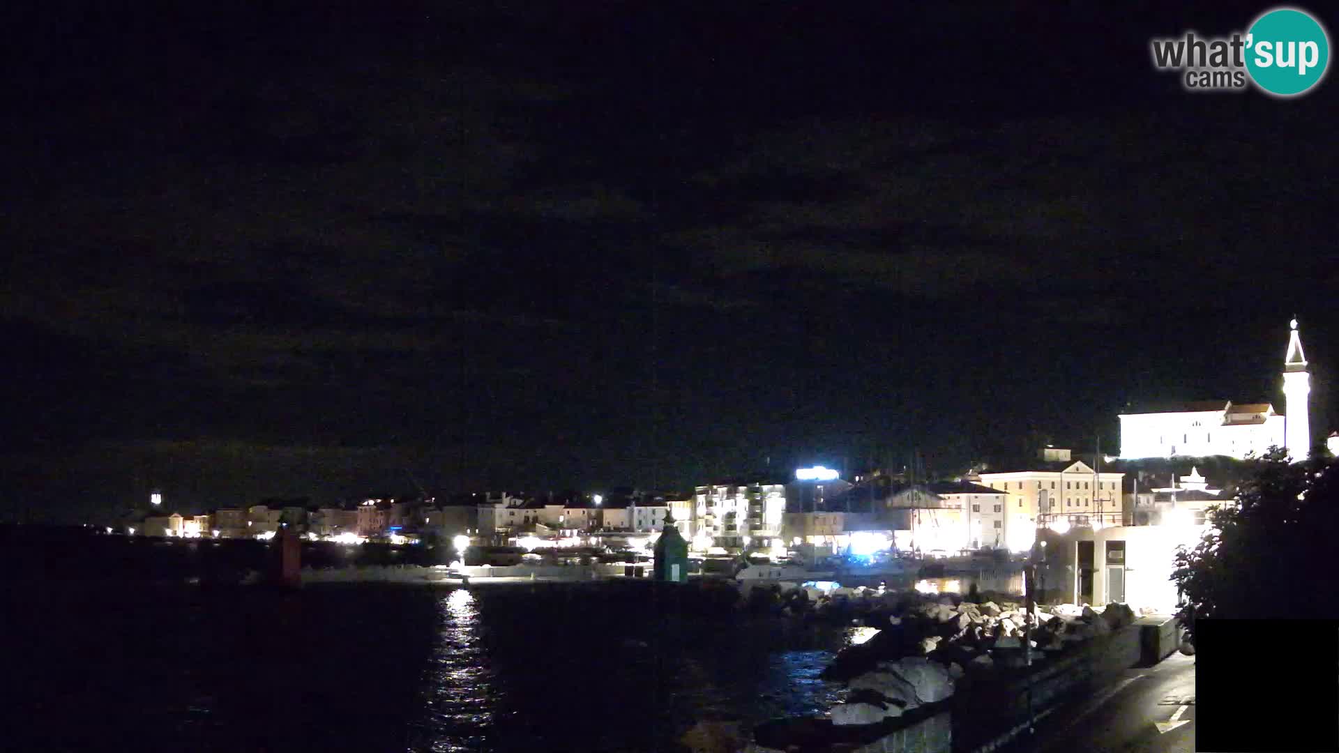 Piran – Pogled proti Punti in Mandraču