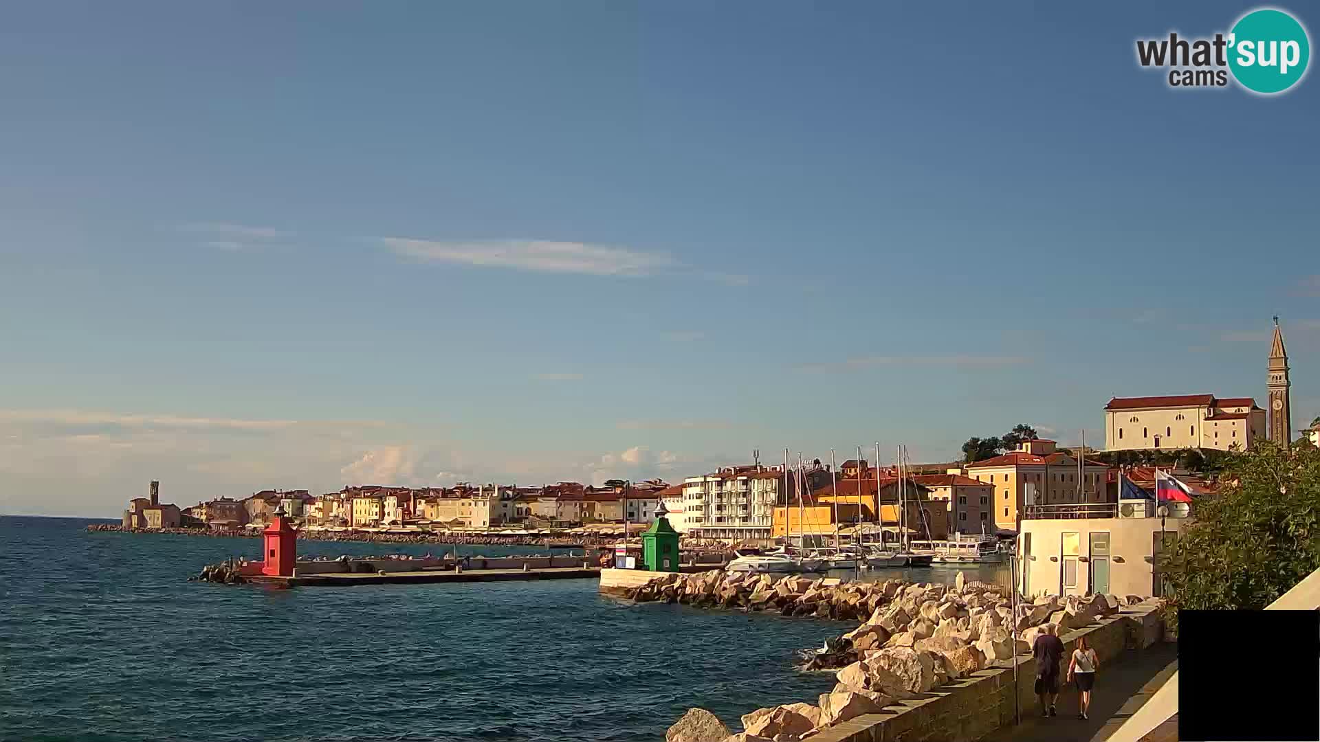 Piran – Pogled proti Punti in Mandraču