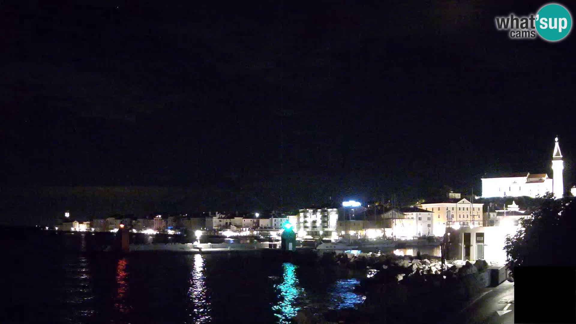 Piran – Pogled proti Punti in Mandraču