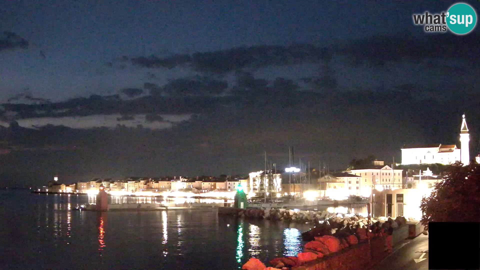 Piran – Pogled proti Punti in Mandraču