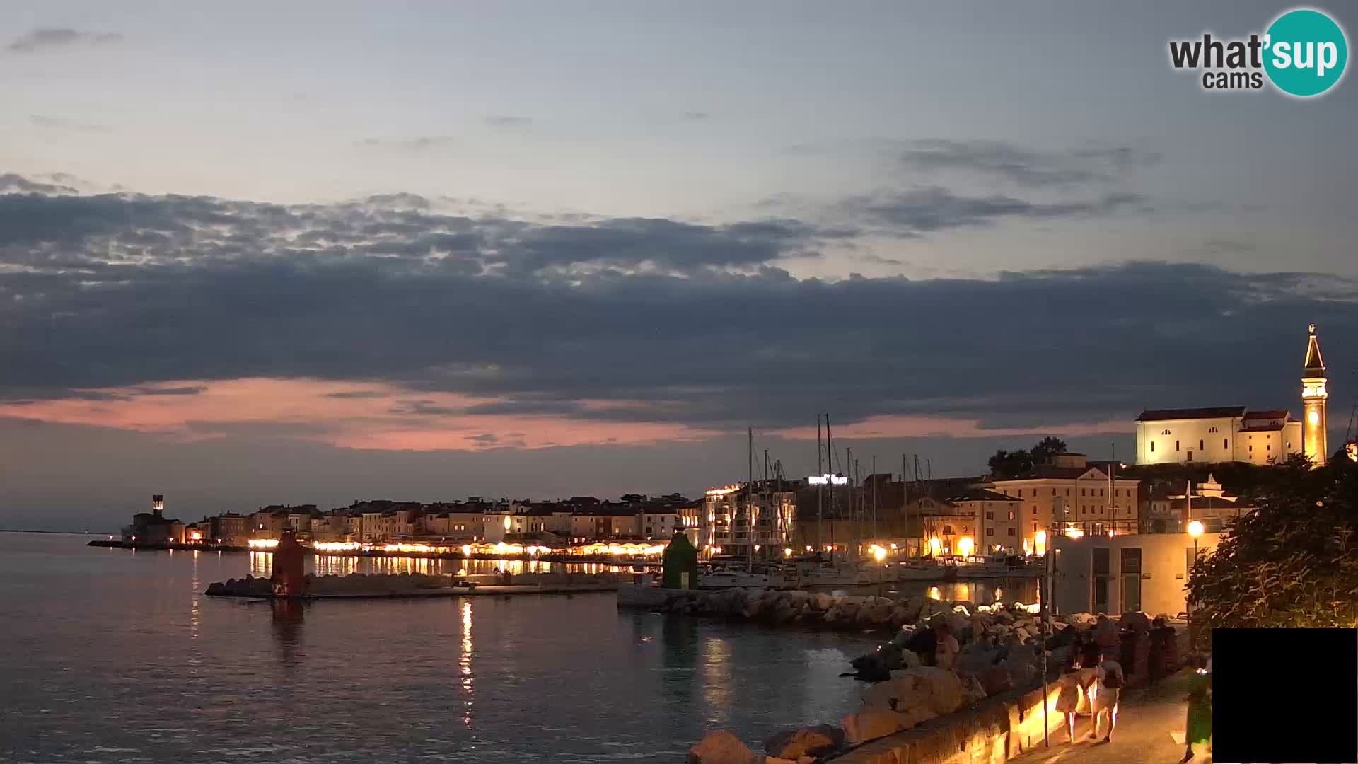 Piran – Pogled proti Punti in Mandraču