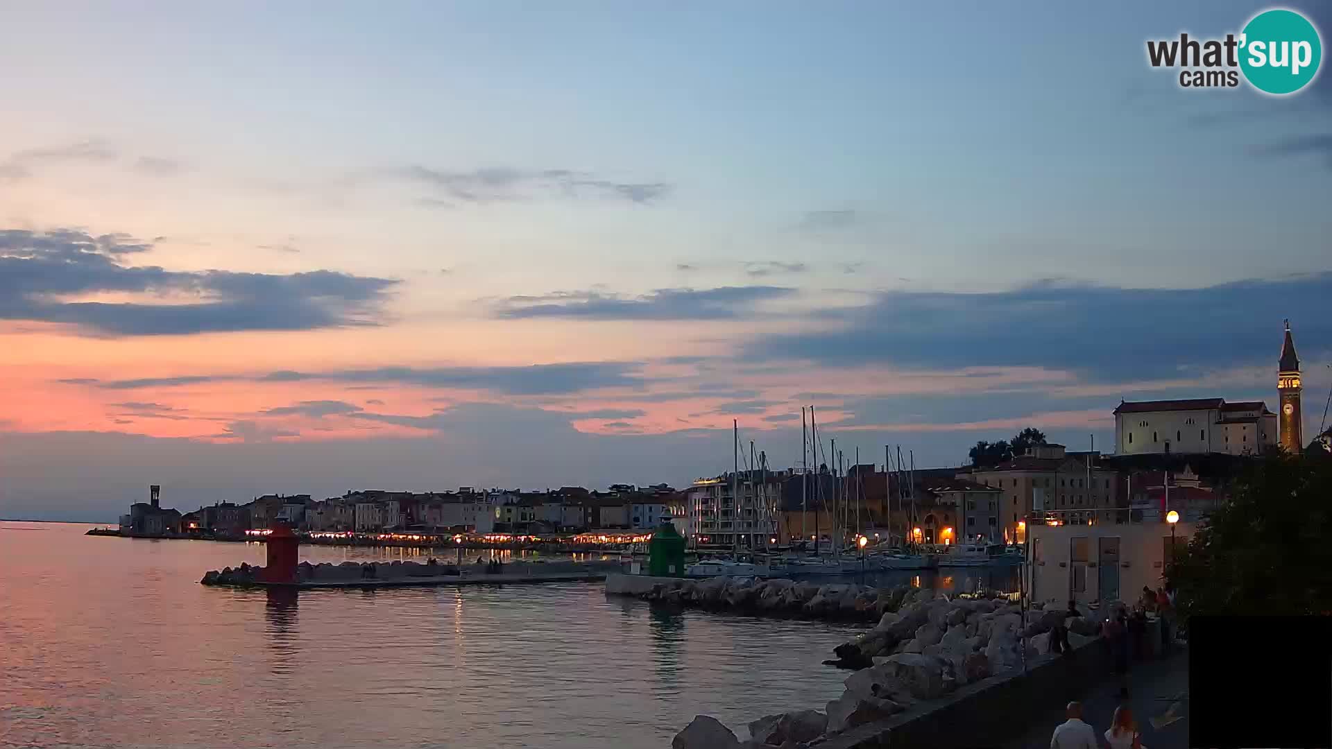 Piran – Pogled proti Punti in Mandraču
