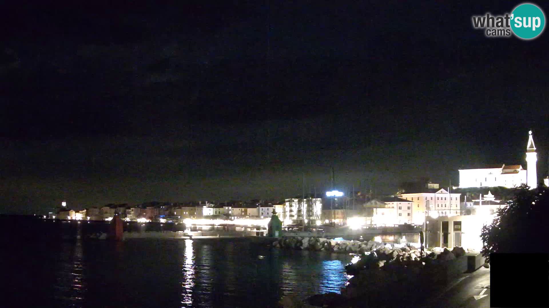 Piran – Pogled proti Punti in Mandraču