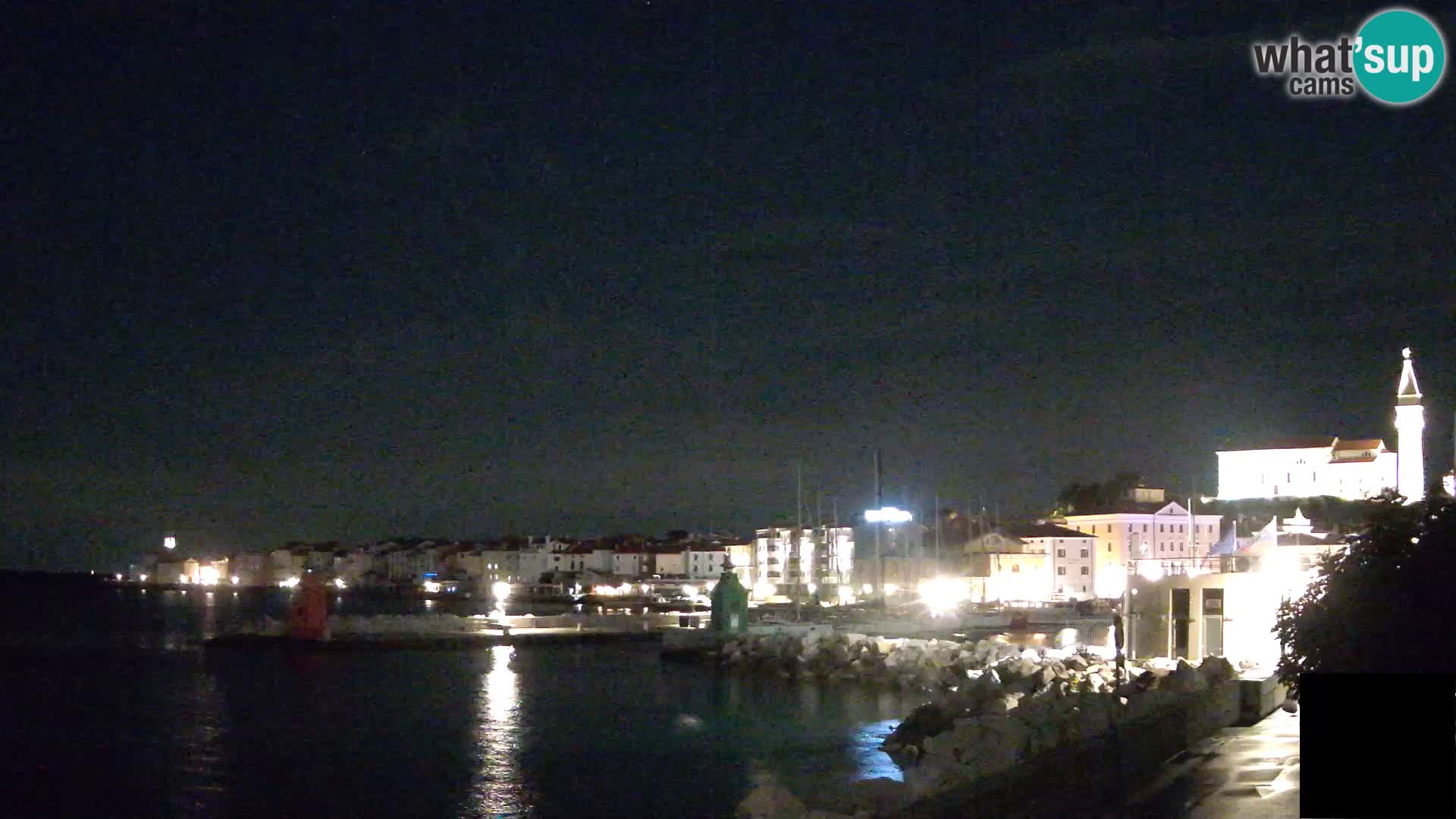 Piran – Pogled proti Punti in Mandraču