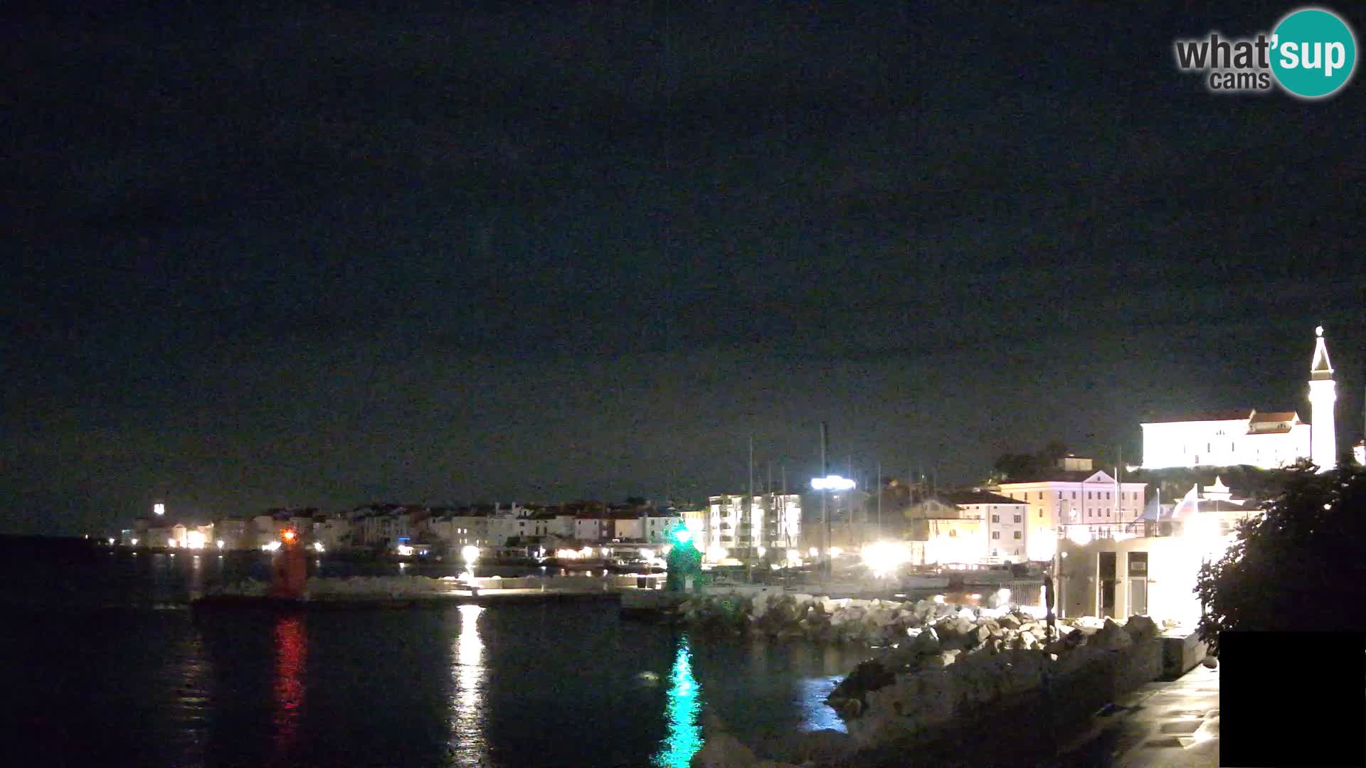 Piran – Pogled proti Punti in Mandraču