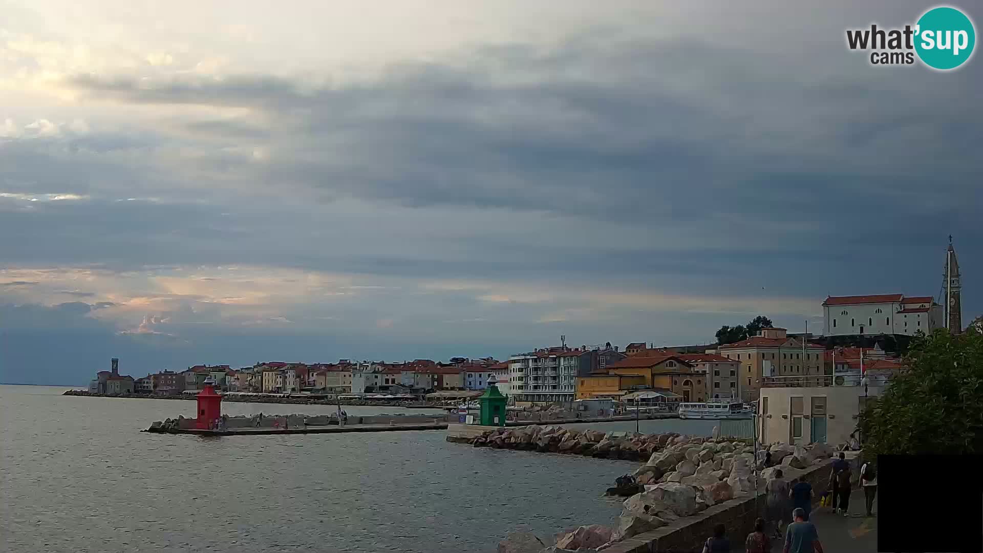 Piran – Pogled proti Punti in Mandraču