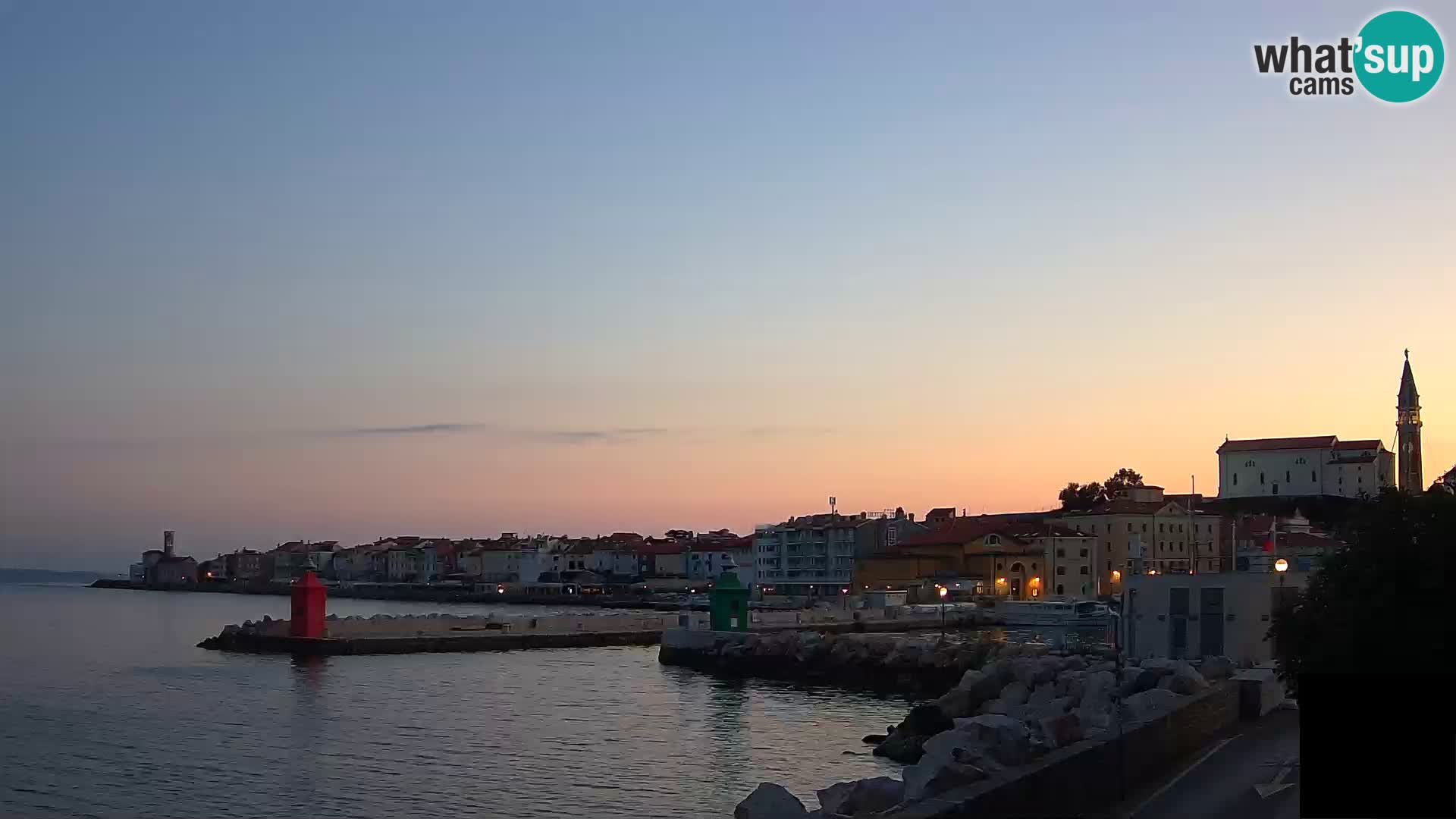 Piran – Pogled proti Punti in Mandraču