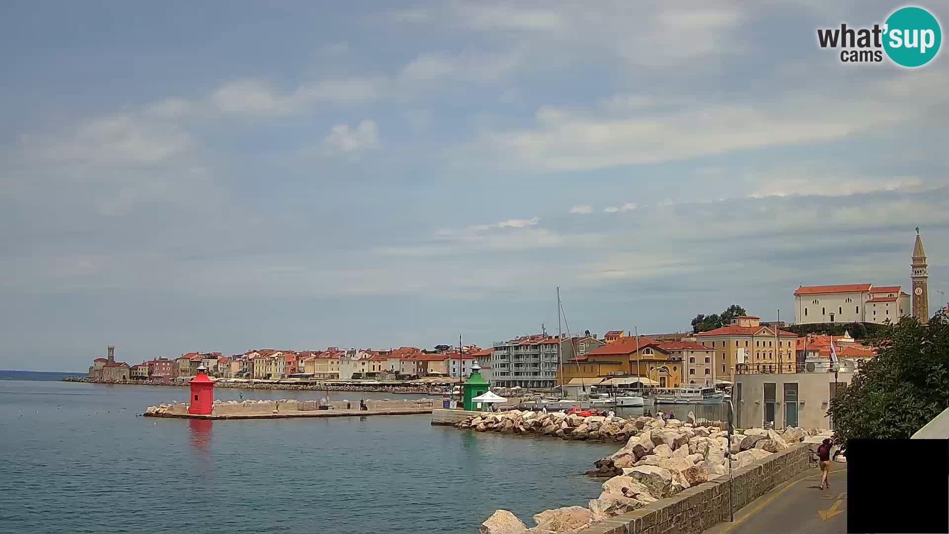Piran – Pogled proti Punti in Mandraču