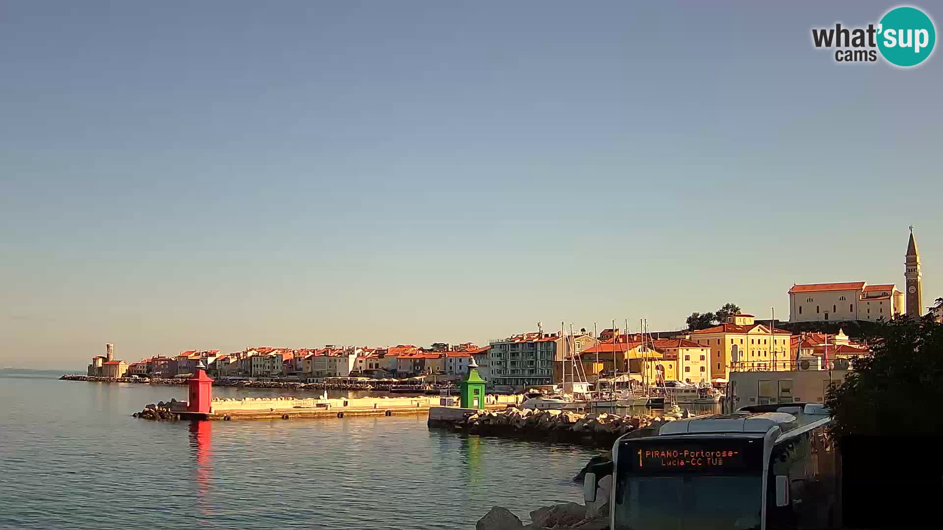 Piran – Pogled proti Punti in Mandraču