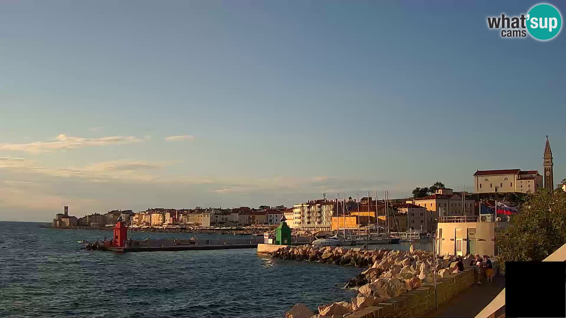 Piran – Pogled proti Punti in Mandraču