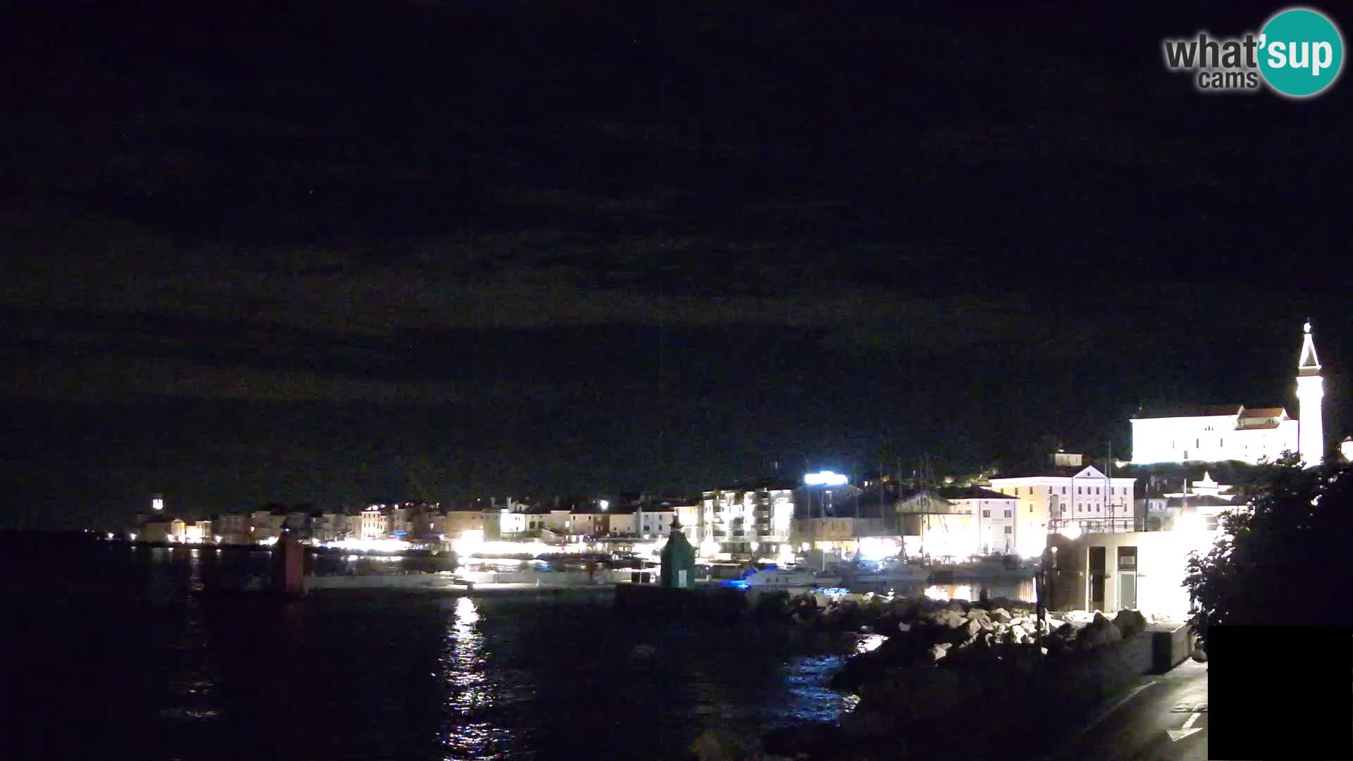 Piran – Pogled proti Punti in Mandraču
