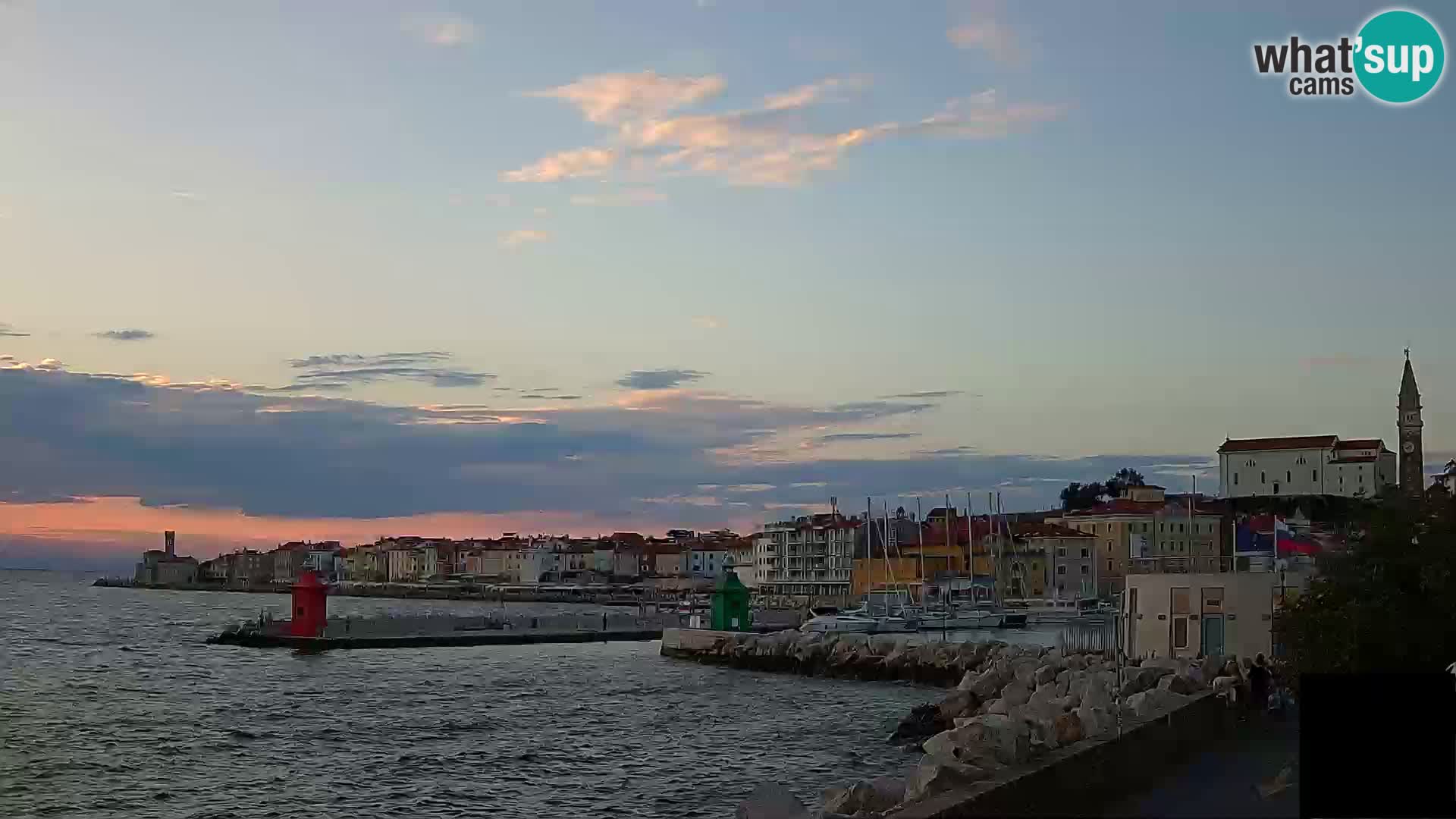 Piran – Pogled proti Punti in Mandraču
