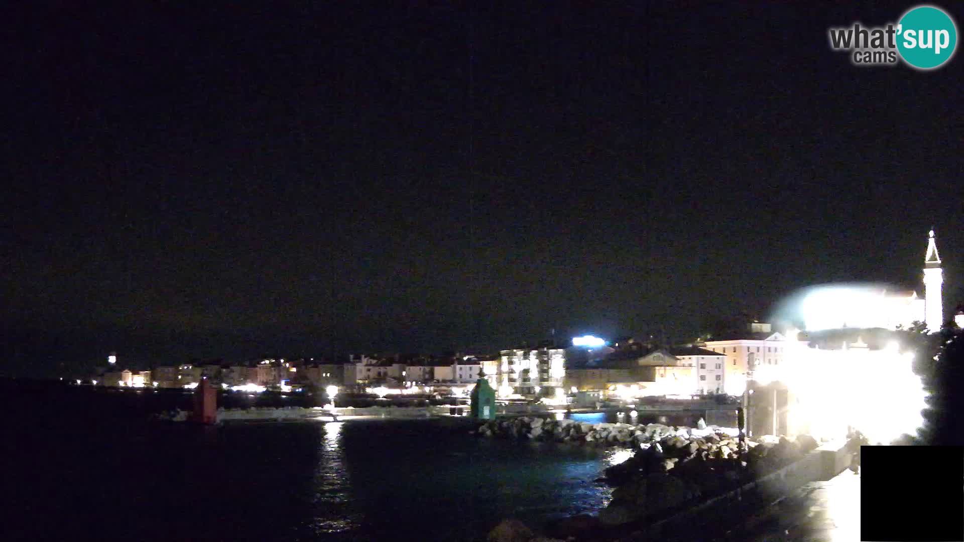 Piran – Pogled proti Punti in Mandraču
