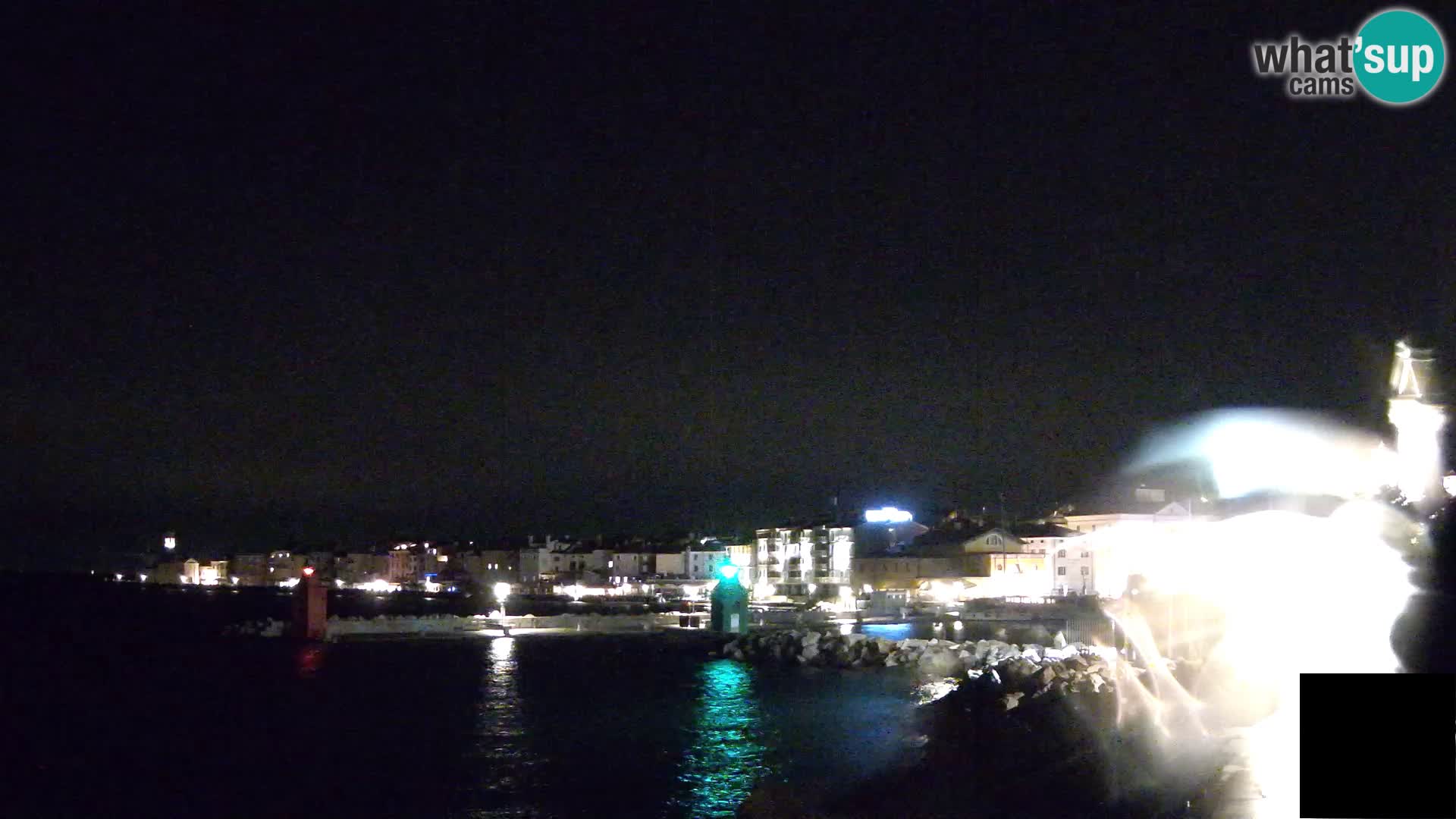 Pirano – vista verso la Punta e il “Mandrač”