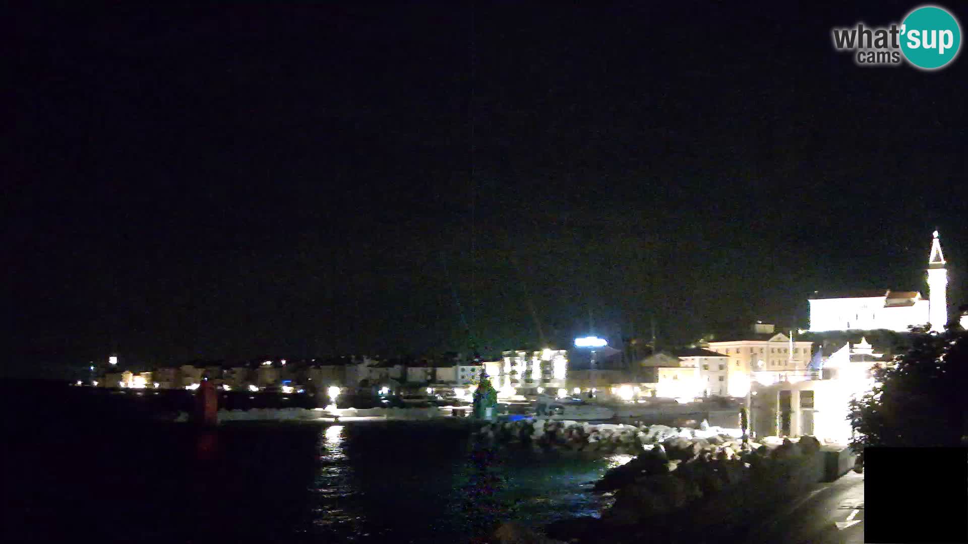 Piran – Pogled proti Punti in Mandraču