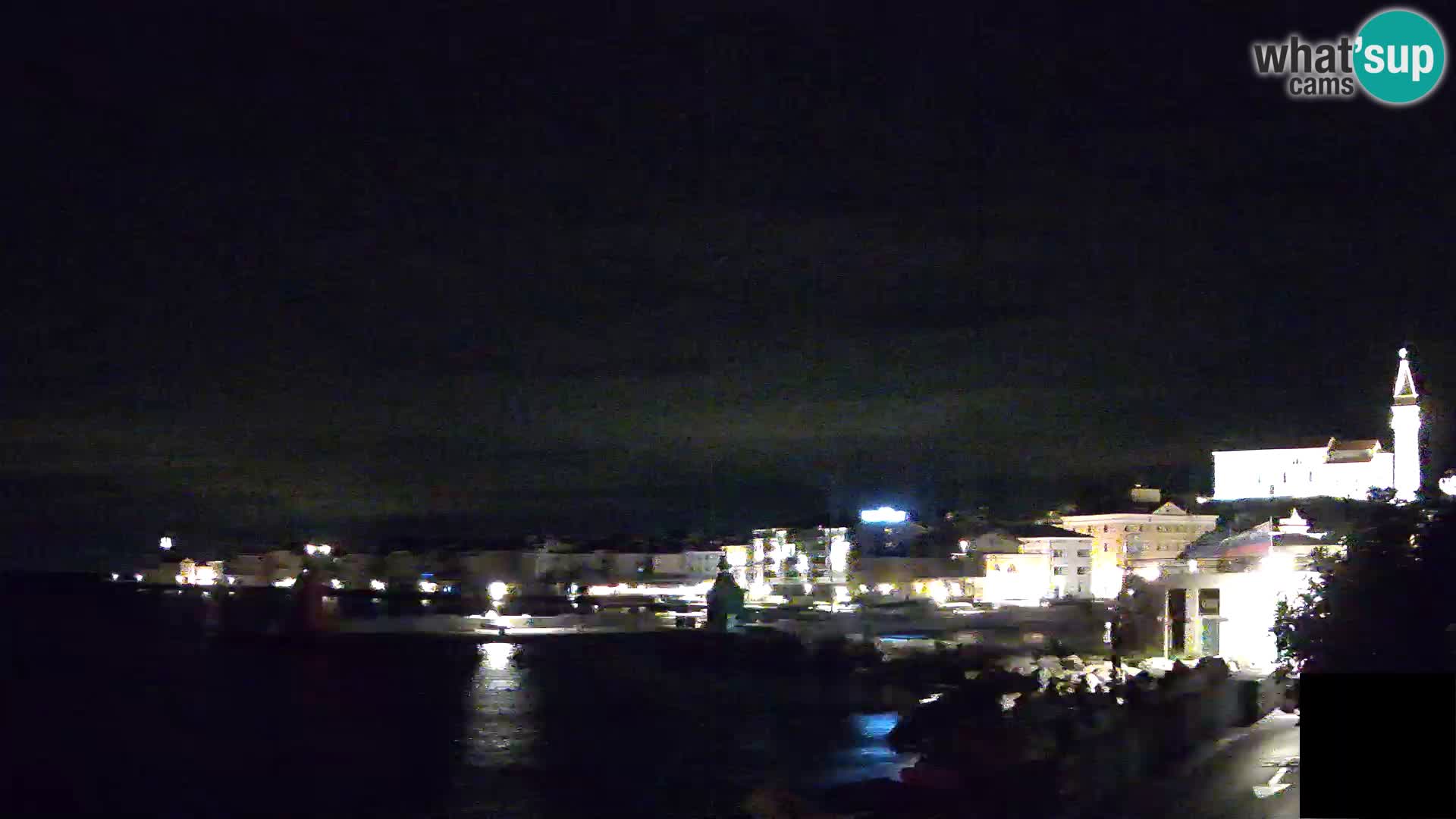 Piran – view to Punta and Mandrač