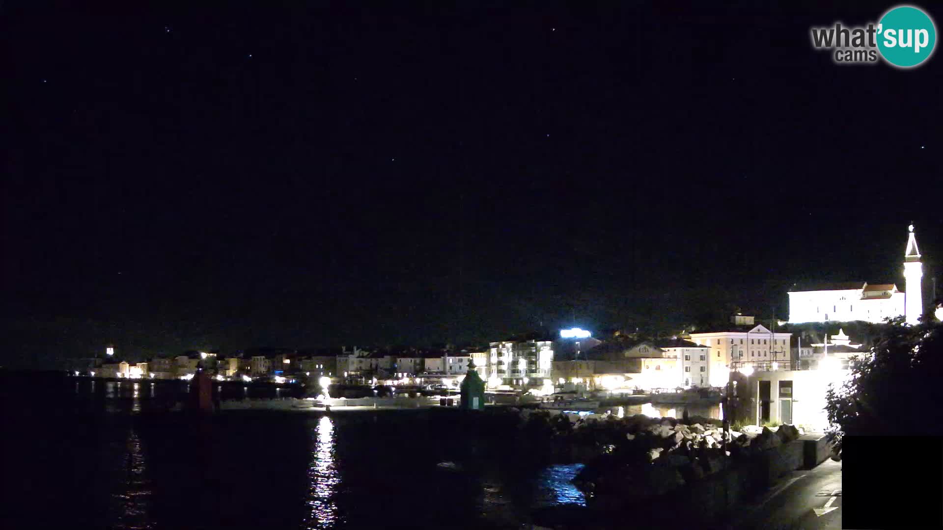 Piran – Pogled proti Punti in Mandraču