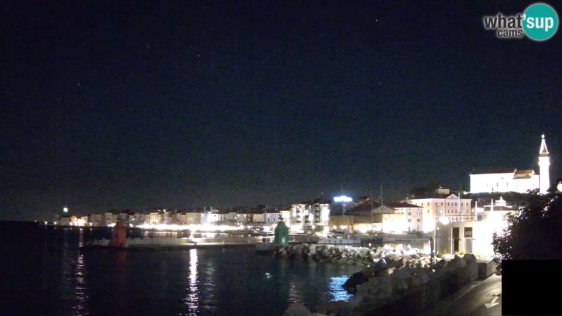 Piran – Pogled proti Punti in Mandraču