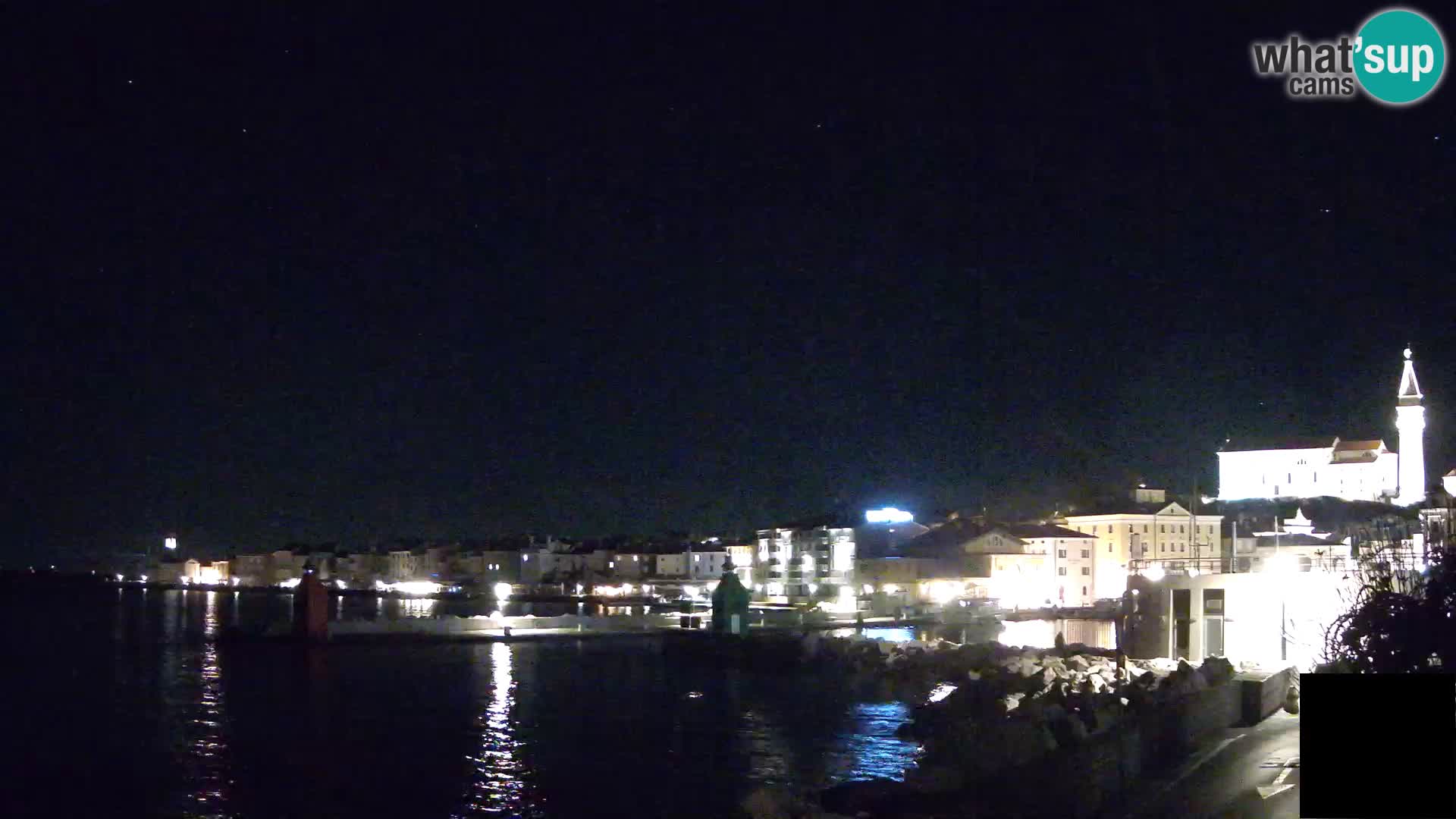 Piran – Pogled proti Punti in Mandraču