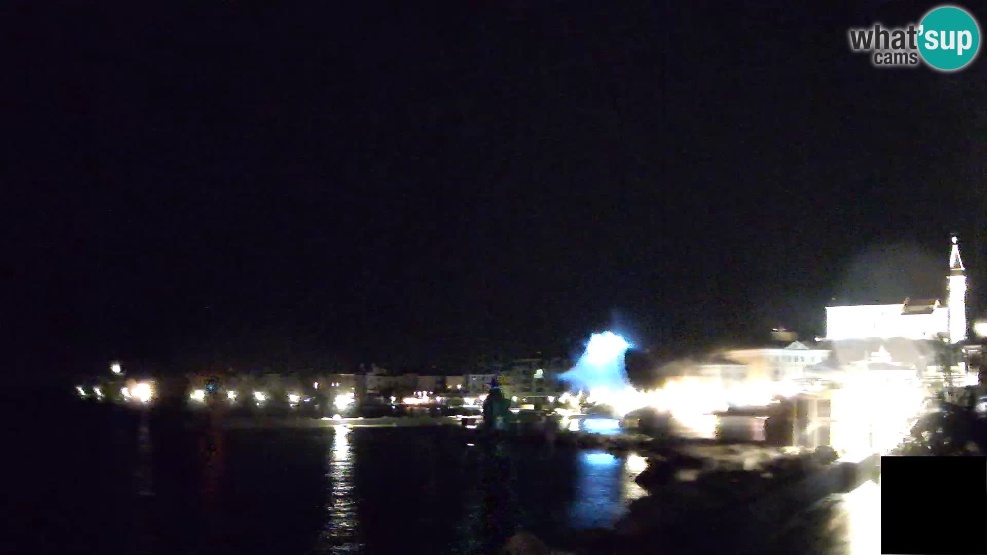 Piran – view to Punta and Mandrač