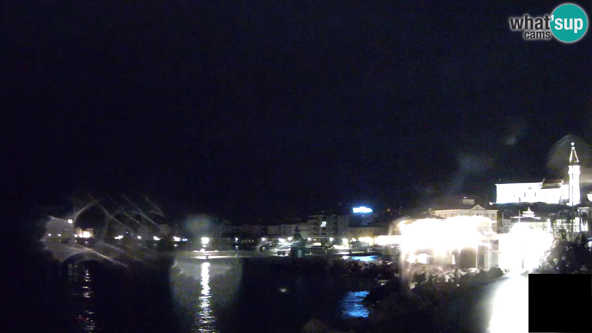 Piran – view to Punta and Mandrač