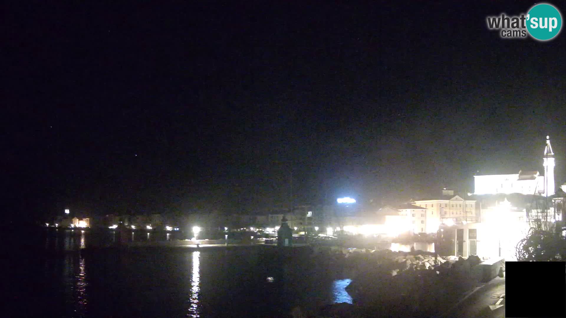 Piran – Pogled proti Punti in Mandraču