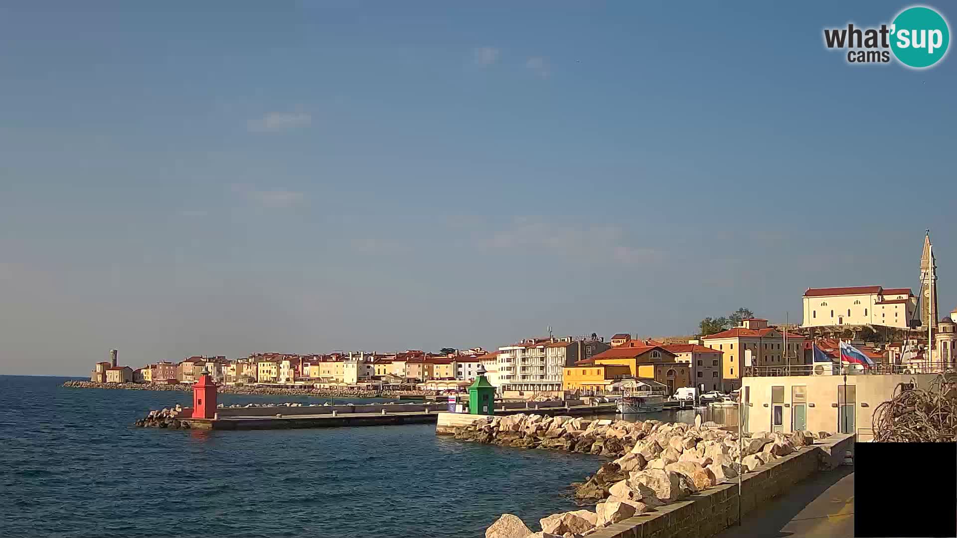 Piran – Pogled proti Punti in Mandraču
