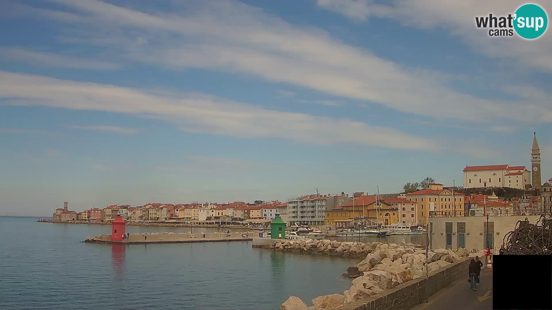 Piran – Pogled proti Punti in Mandraču