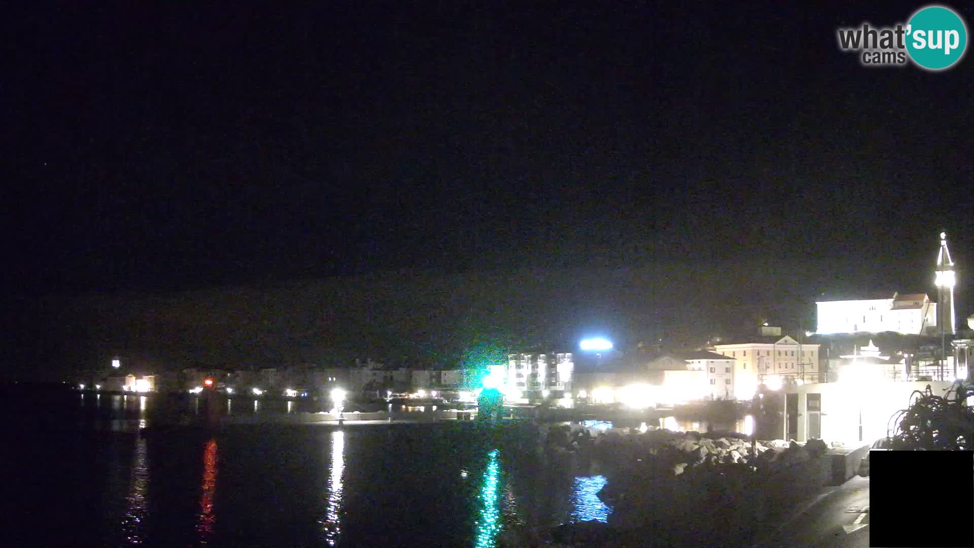 Piran – view to Punta and Mandrač