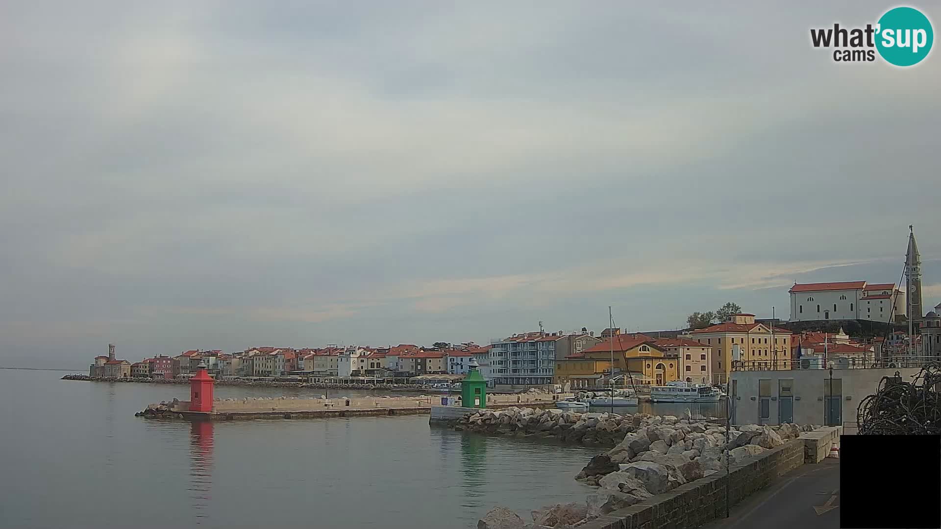 Piran – Pogled proti Punti in Mandraču