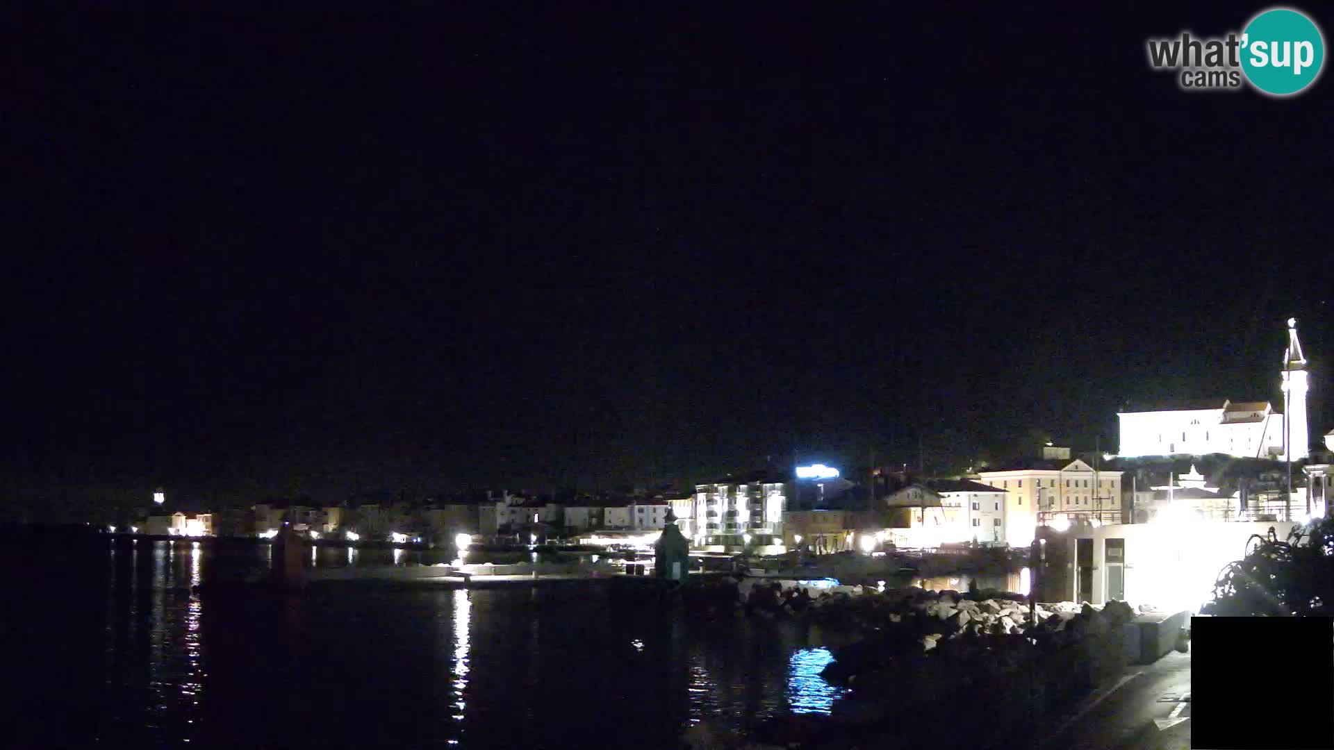 Piran – Pogled proti Punti in Mandraču