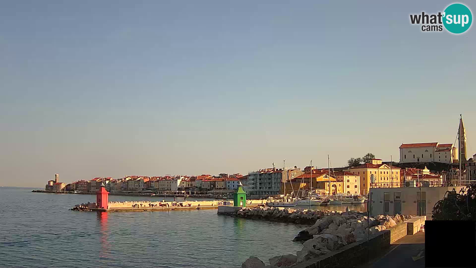 Piran – Pogled proti Punti in Mandraču